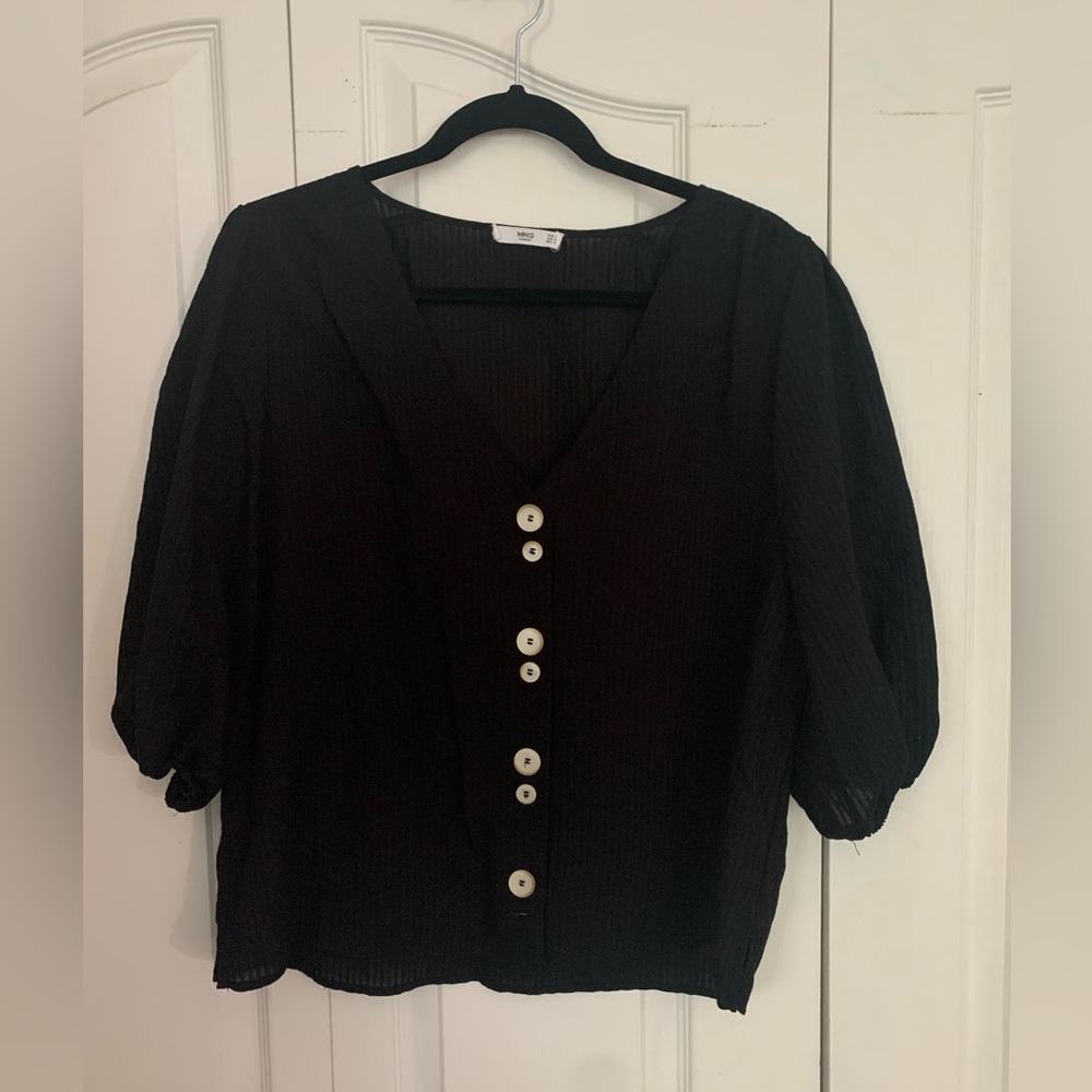 MNG by Mango Blouse